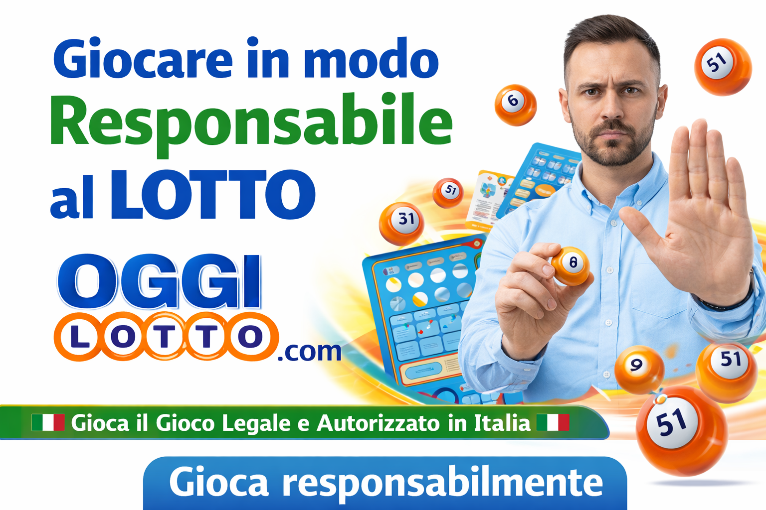 Giocare in modo Responsabile al Lotto