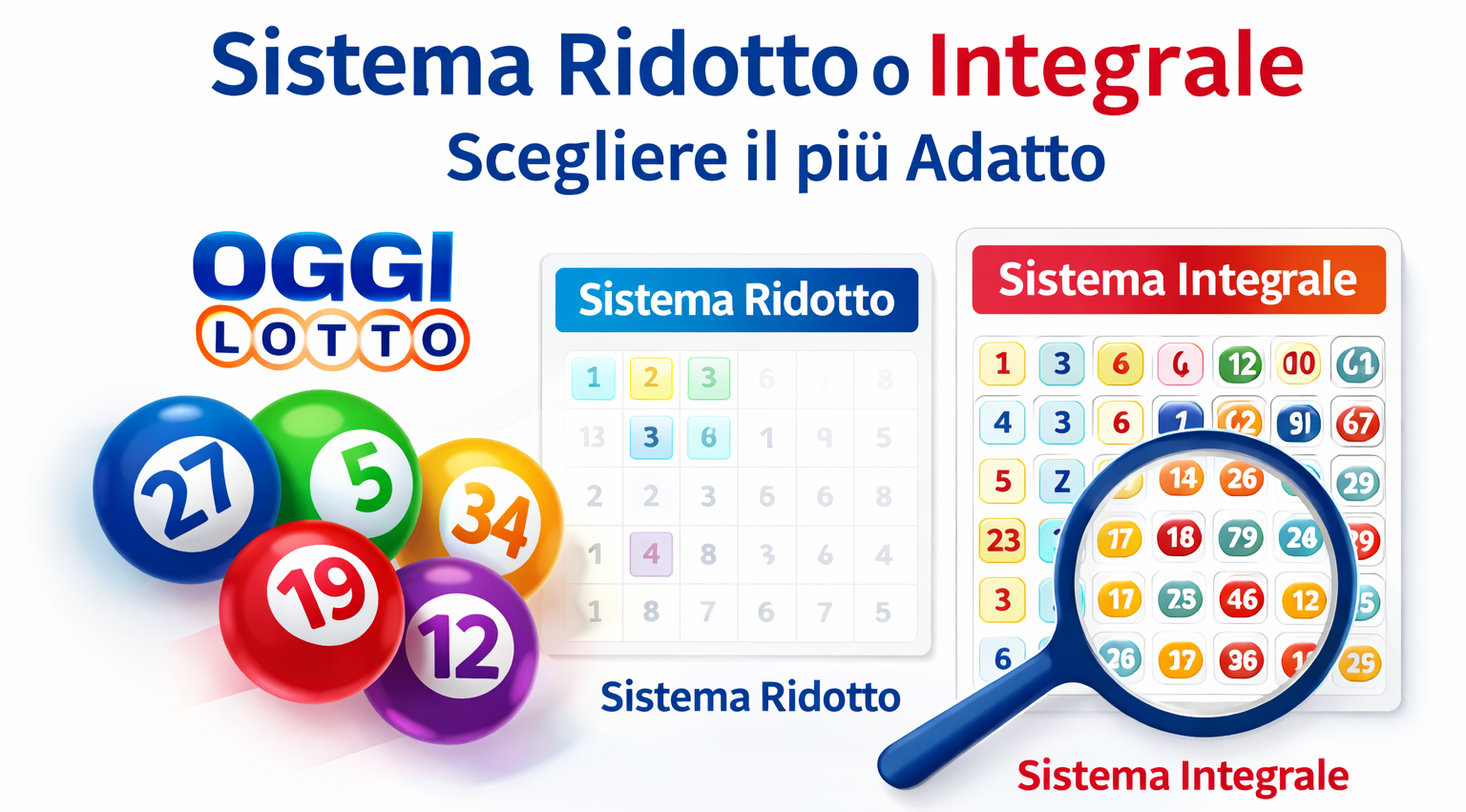 Sistema Ridotto o Integrale Scegliere il più Adatto